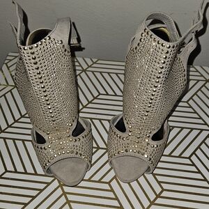 Elegant Studded Women's Heels